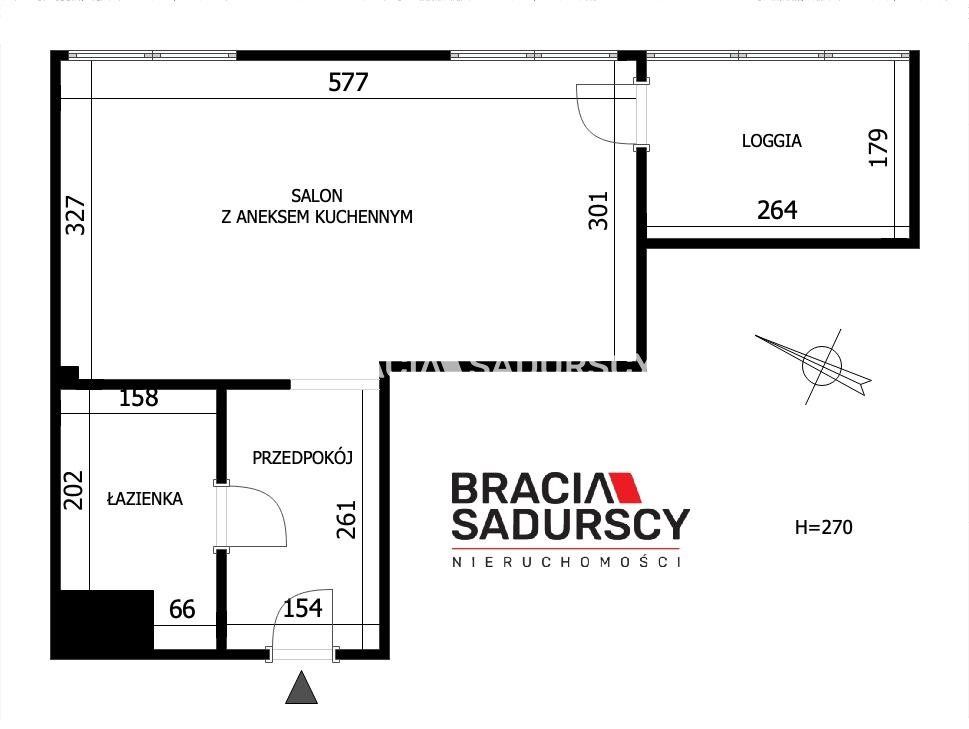 Mieszkanie 1-pokojowe Kraków Krowodrza, ul. Bratysławska. Zdjęcie 22