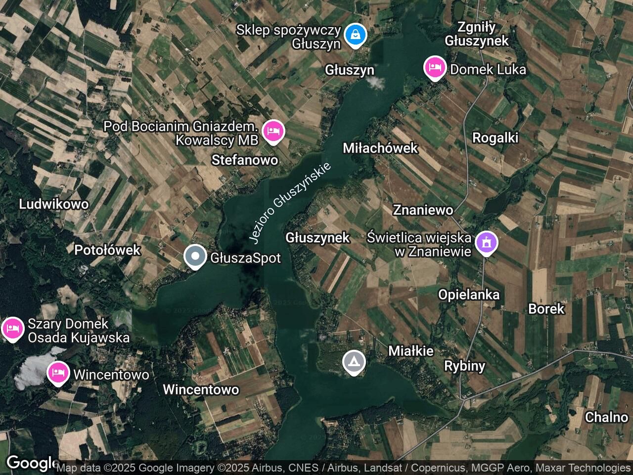 Działka rekreacyjna Głuszynek