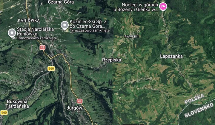 Działka rolna Rzepiska Bryjów Potok, ul. Potok Bryjów