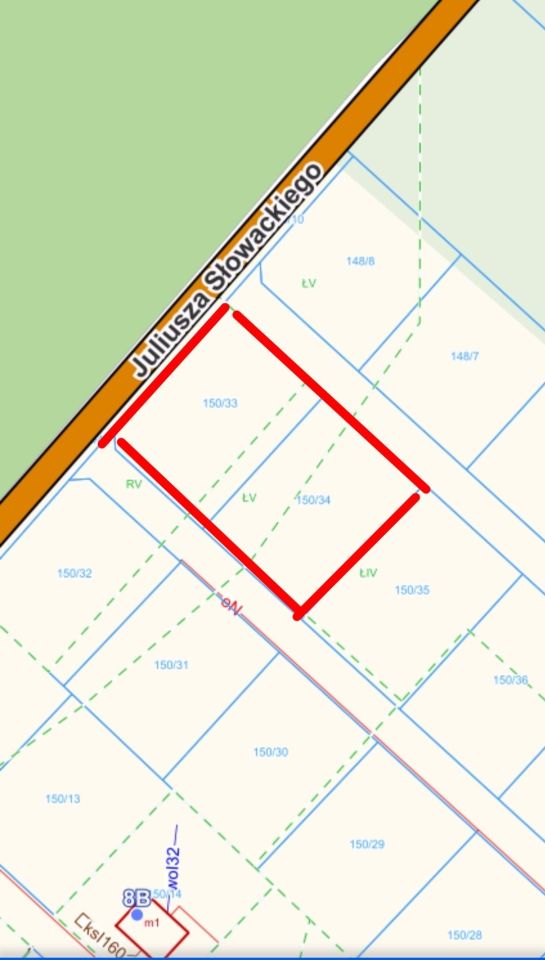 Działka rolno-budowlana Nowe Żabno, ul. Juliusza Słowackiego. Zdjęcie 3
