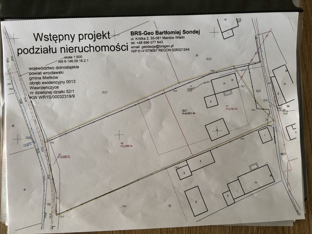 Działka budowlana Wawrzeńczyce, ul. Kątecka. Zdjęcie 3