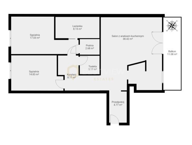 Mieszkanie 3-pokojowe Warszawa Wilanów, ul. Księdza Prymasa Augusta Hlonda. Zdjęcie 16