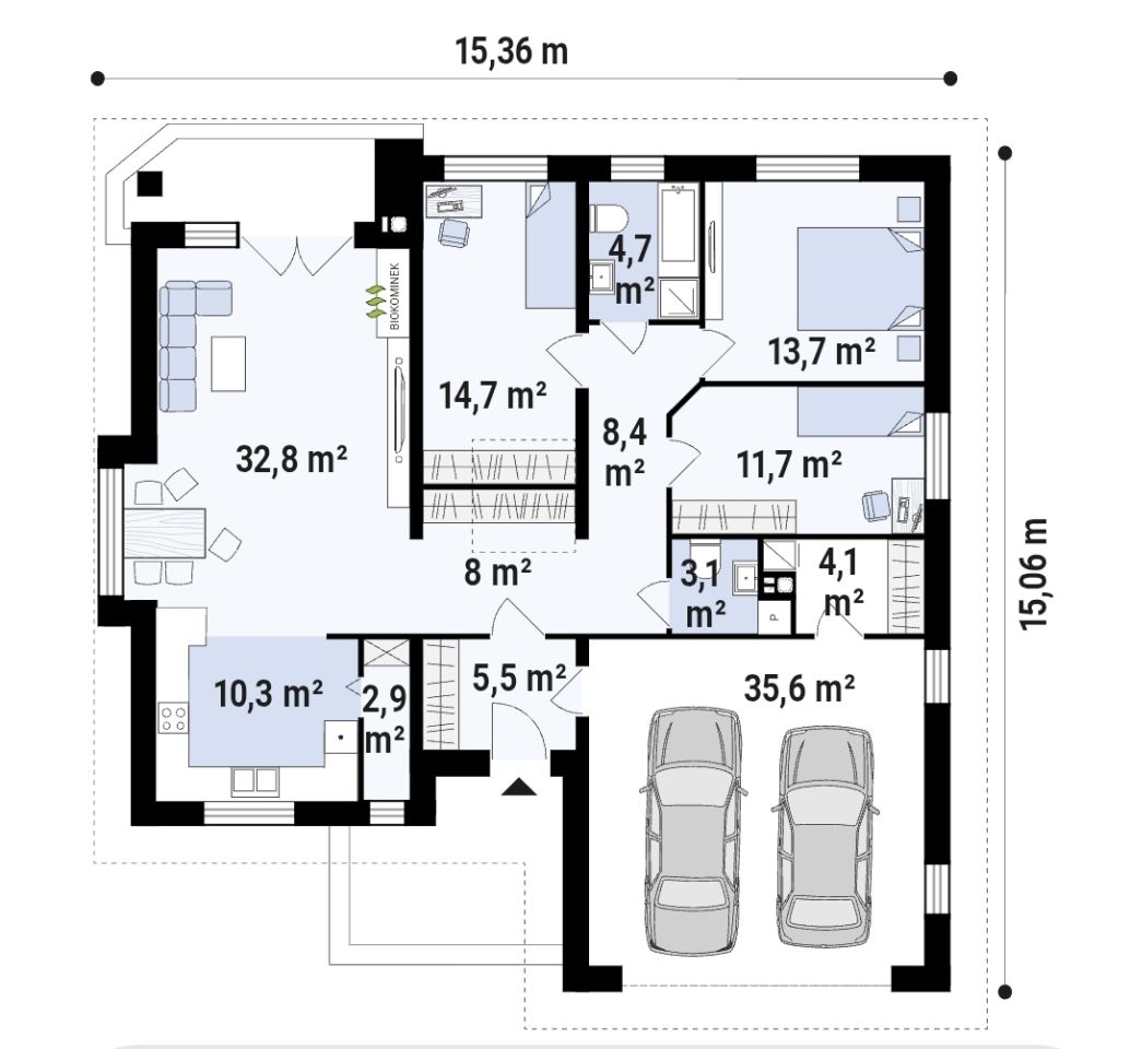 dom wolnostojący, 4 pokoje Dzierzążenko, ul. Widokowa. Zdjęcie 9