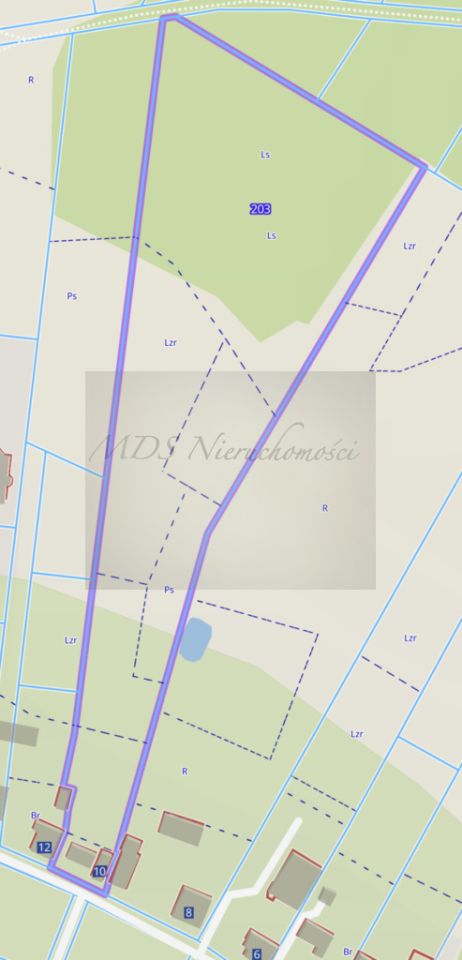 Działka budowlana Sierzchów, ul. Słoneczna. Zdjęcie 4