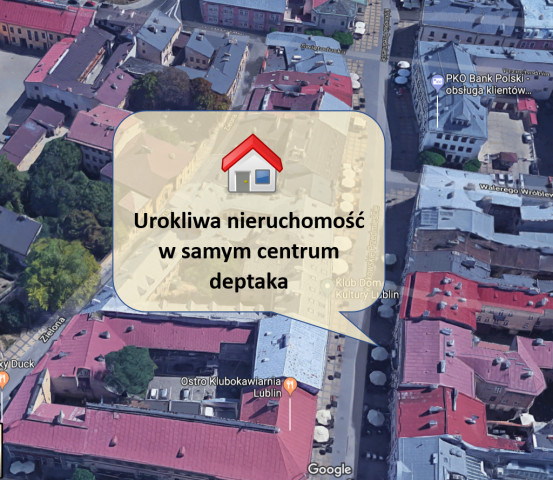 Mieszkanie 4-pokojowe Lublin Śródmieście, ul. Krakowskie Przedmieście. Zdjęcie 1