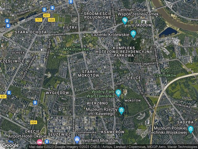 Mieszkanie 3-pokojowe Warszawa Górny Mokotów, ul. Kazimierzowska. Zdjęcie 1