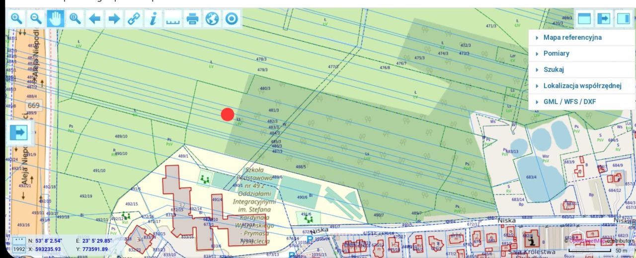 Działka rekreacyjna Białystok Leśna Dolina, al. Niepodległości