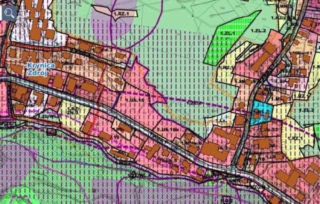 Działka inwestycyjna Krynica-Zdrój, ul. Kazimierza Pułaskiego. Zdjęcie 3