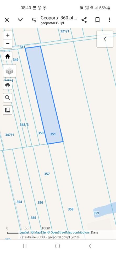 Działka rolna Bednary-Kolonia. Zdjęcie 3