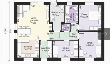 dom wolnostojący, 3 pokoje Albigowa