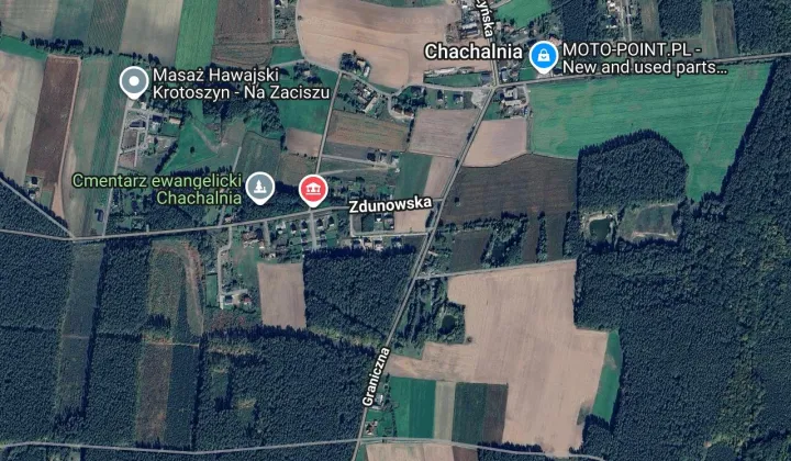 Działka budowlana Chachalnia, ul. Okrężna