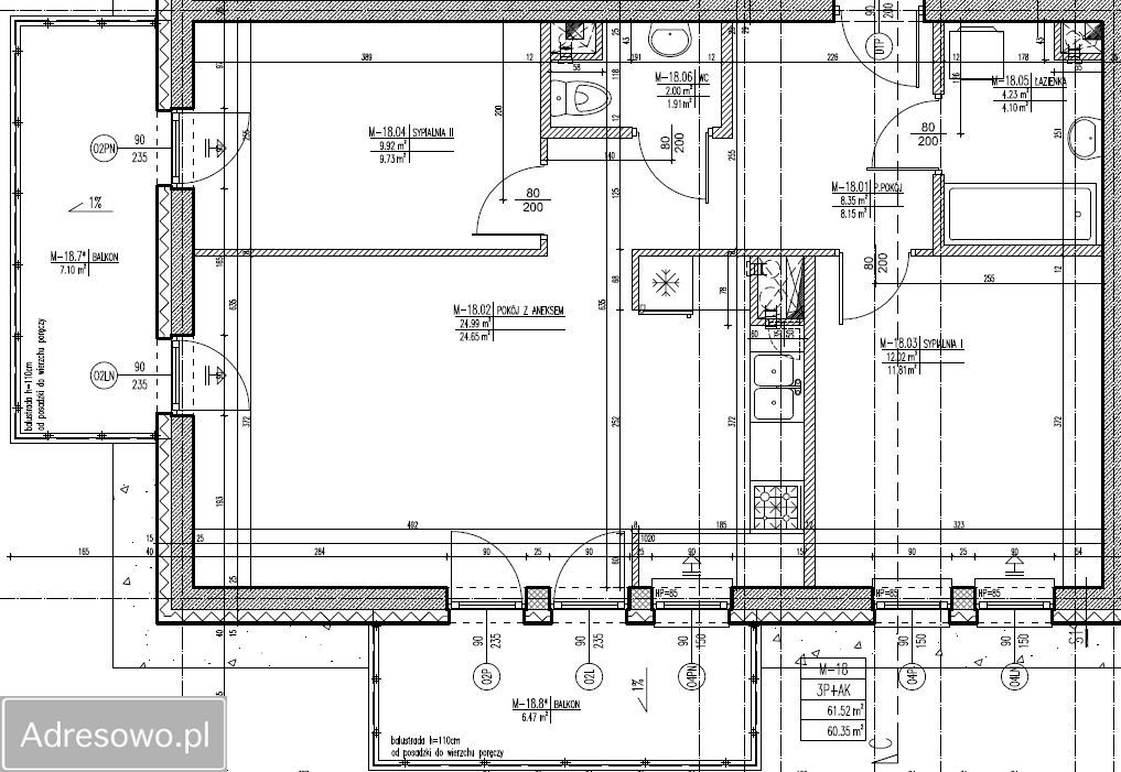 Mieszkanie 3-pokojowe Lublin Sławin, ul. Zielone Wzgórze. Zdjęcie 20