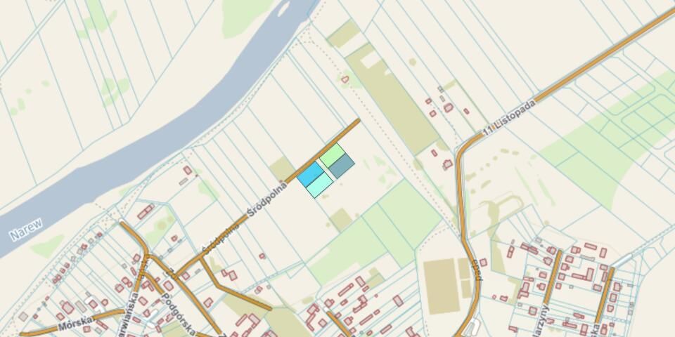 Działka budowlana Nowogród, ul. Śródpolna. Zdjęcie 5