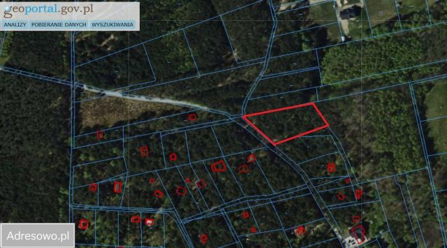 Działka budowlana Magdalenów, ul. Słoneczna. Zdjęcie 1