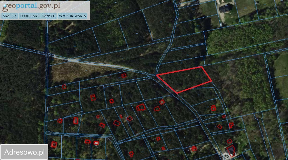 Działka budowlana Magdalenów, ul. Słoneczna