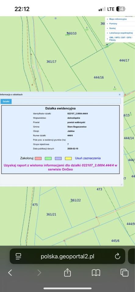 Działka budowlana Jabłów. Zdjęcie 7