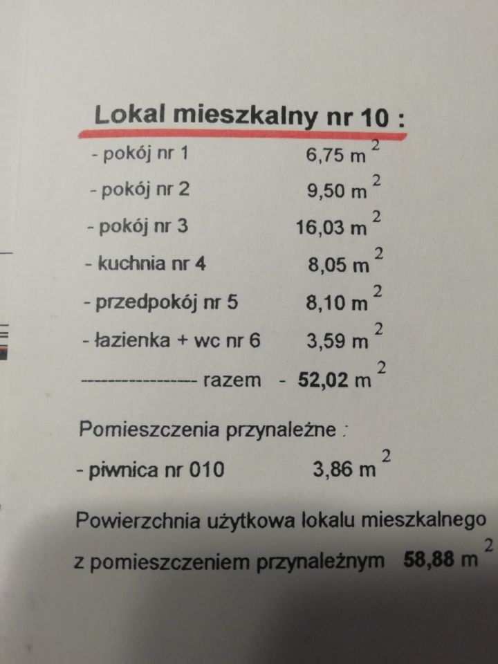 Mieszkanie 3-pokojowe Brzeg Centrum, ul. Piwowarska. Zdjęcie 15