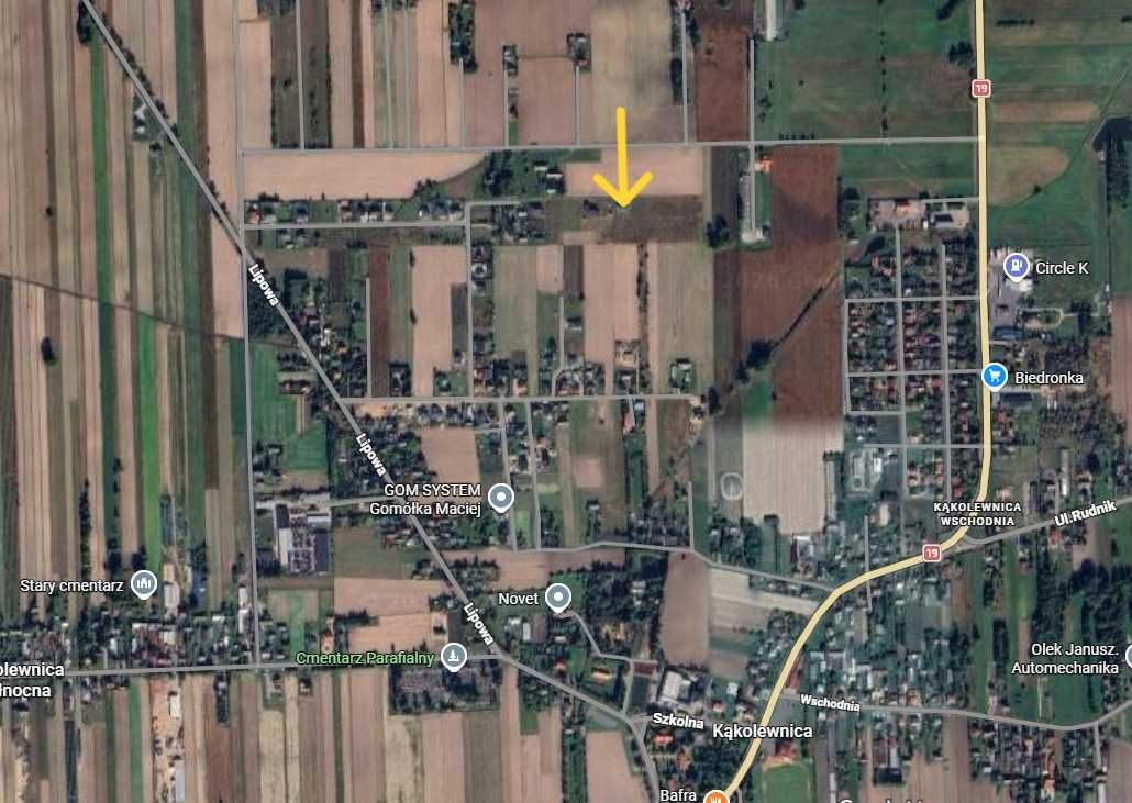 Działka budowlana Kąkolewnica. Zdjęcie 2