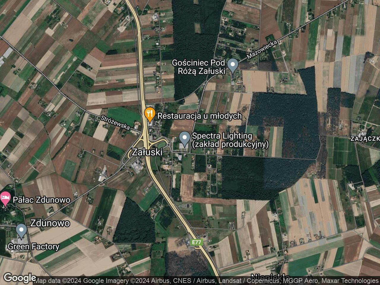 Działka budowlana Załuski, ul. Mazowiecka. Zdjęcie 1