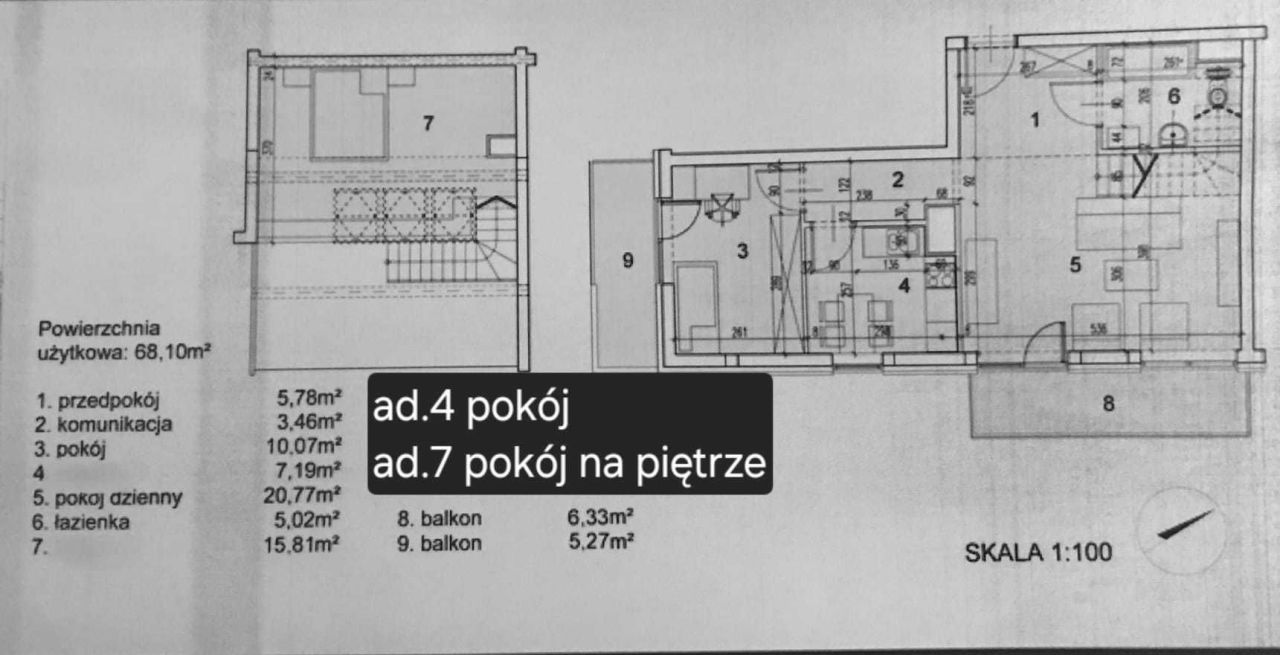 Mieszkanie 4-pokojowe Siechnice. Zdjęcie 8