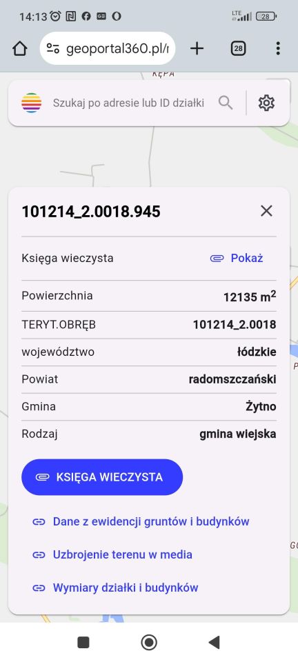 Działka rolna Pągów. Zdjęcie 2