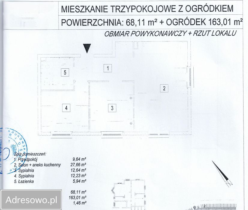 Mieszkanie 3-pokojowe Siechnice, ul. Sportowa. Zdjęcie 6