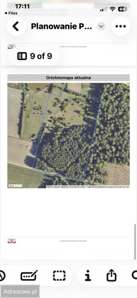 Działka inwestycyjna Burkat. Zdjęcie 15