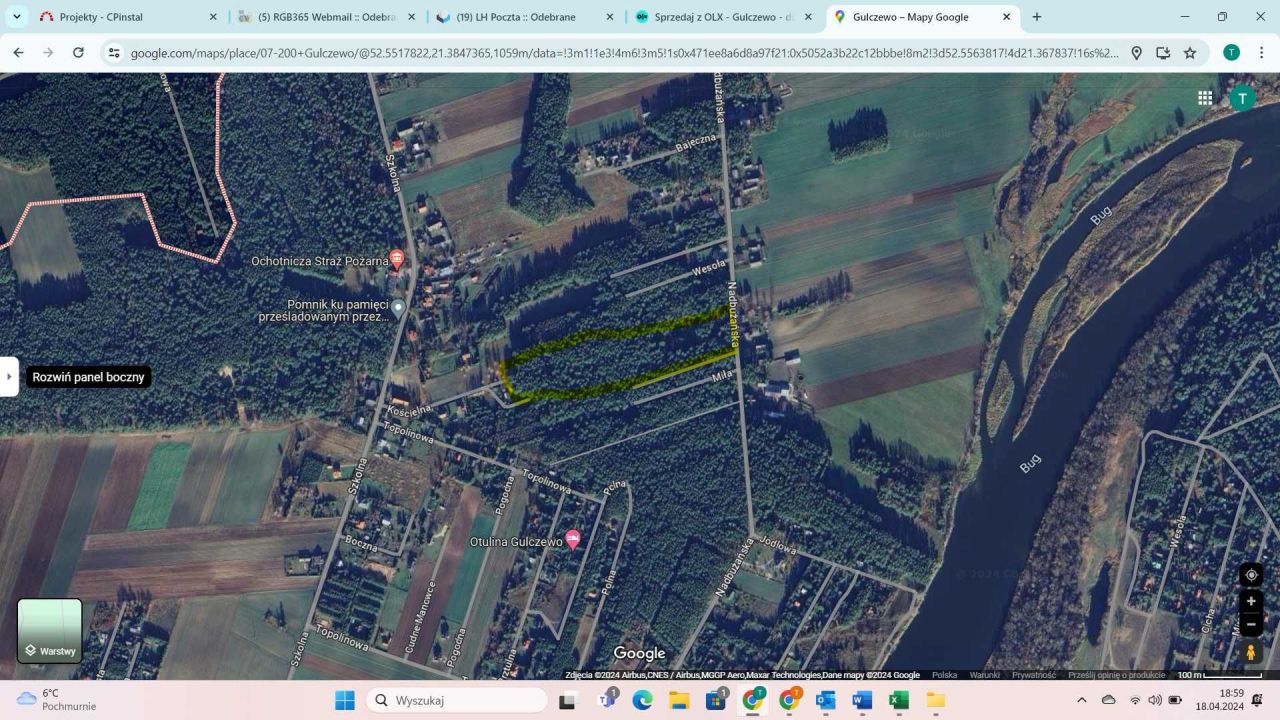 Działka leśna Gulczewo. Zdjęcie 8