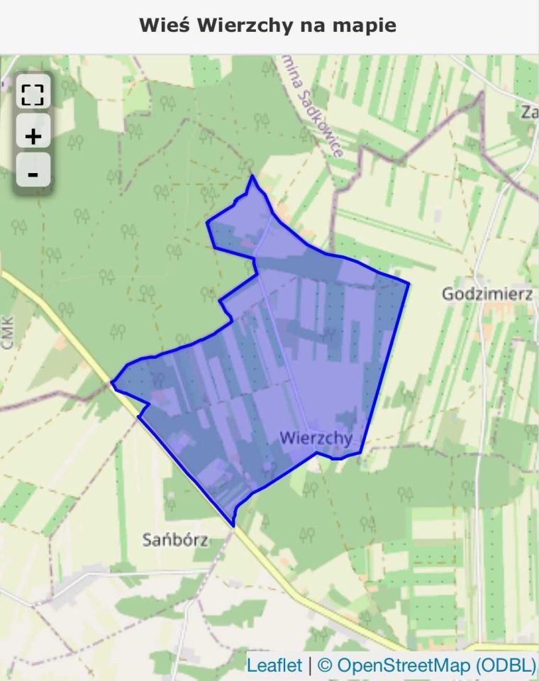 Działka rolno-budowlana Wierzchy. Zdjęcie 2