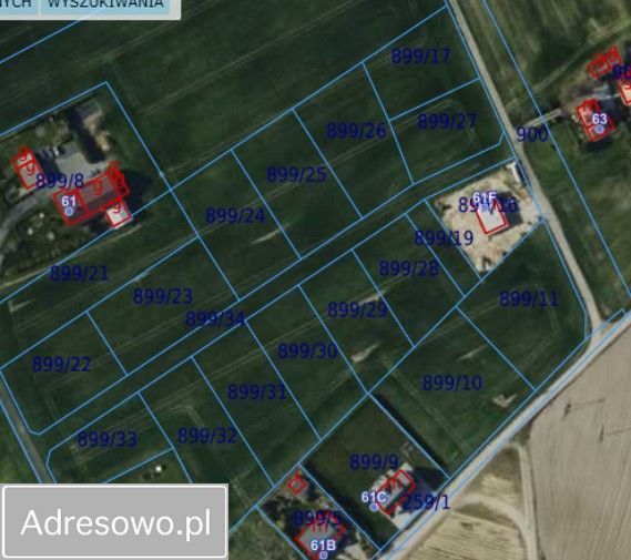 Działka budowlana Unisław, ul. Toruńska. Zdjęcie 3