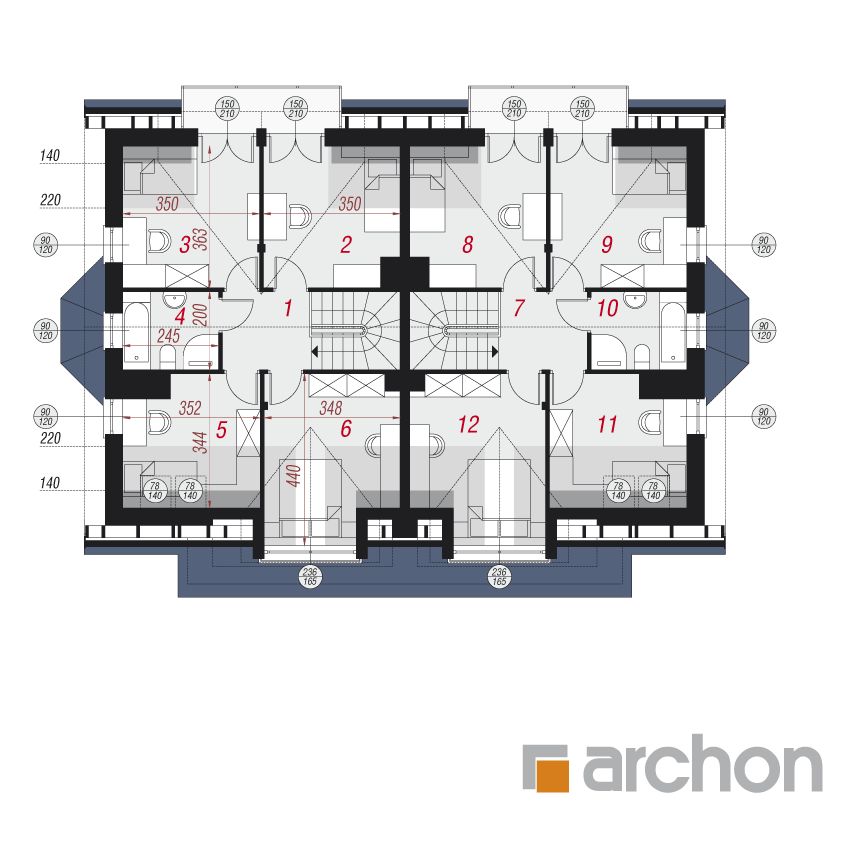 bliźniak, 5 pokoi Wiązowna. Zdjęcie 16