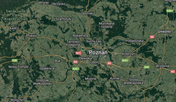 Działka rod Poznań Grunwald, ul. Bukowska