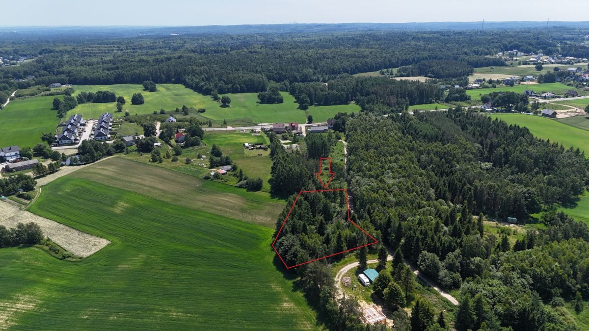 Działka budowlana Przyjaźń, ul. Zielone Wzgórze. Zdjęcie 2