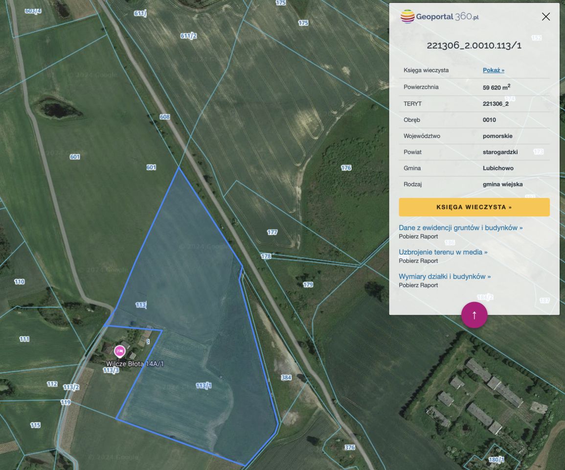 Działka rolna Wilcze Błota. Zdjęcie 4