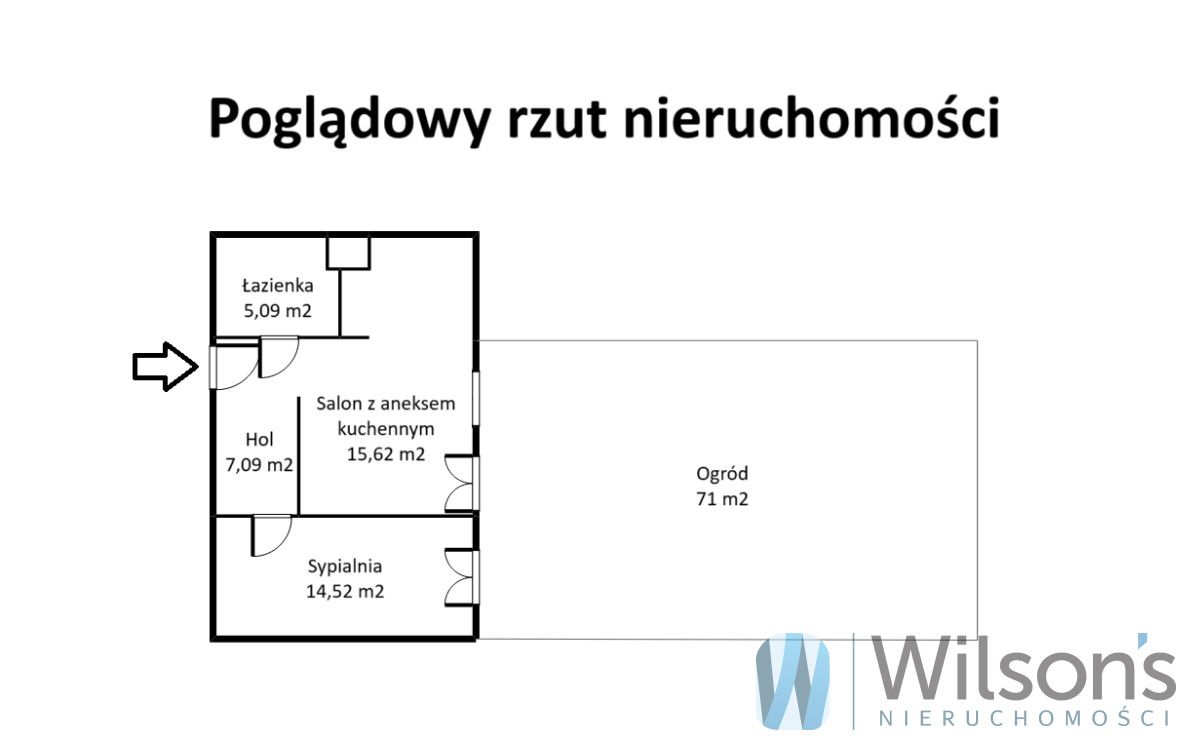 Mieszkanie 2-pokojowe Ożarów Mazowiecki, ul. Nadbrzeżna. Zdjęcie 13