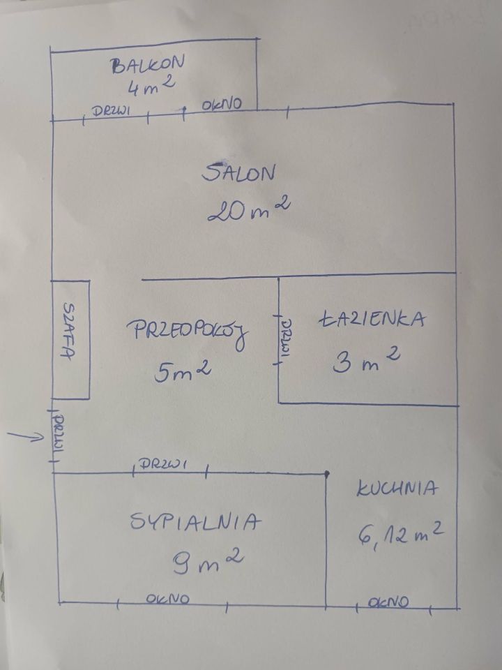 Mieszkanie 2-pokojowe Bydgoszcz Fordon, ul. Osiedlowa. Zdjęcie 11