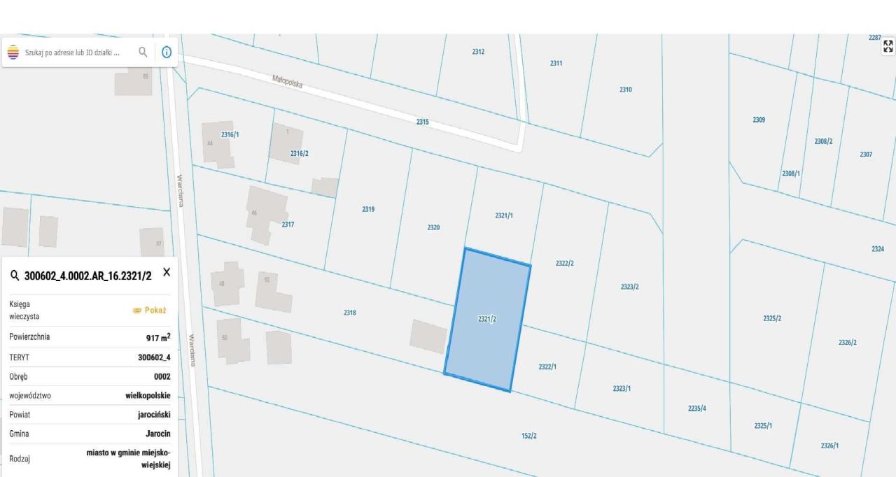 Działka budowlana Jarocin. Zdjęcie 2