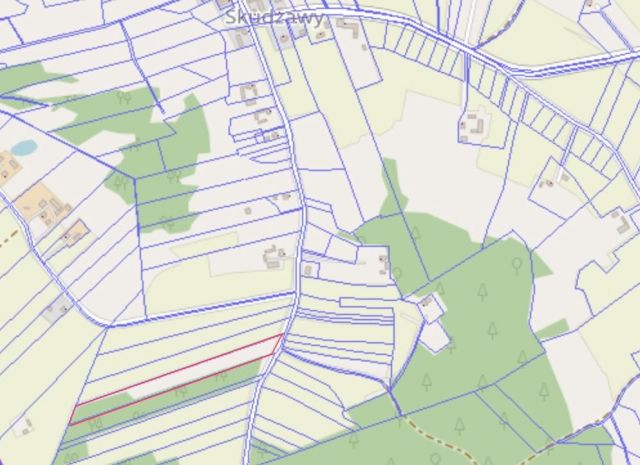 Działka inwestycyjna Skudzawy. Zdjęcie 2