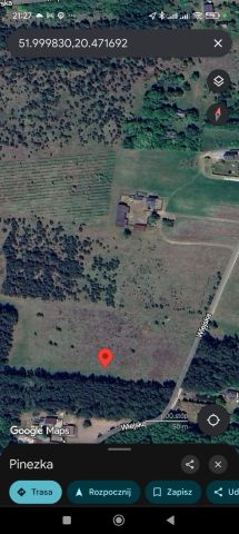 Działka budowlana Krzyżówka, ul. Wiejska. Zdjęcie 1