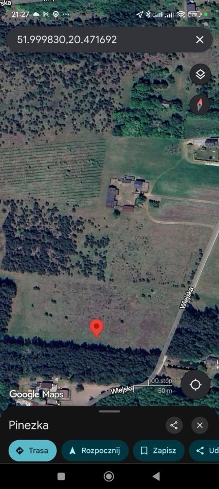 Działka budowlana Krzyżówka, ul. Wiejska. Zdjęcie 1