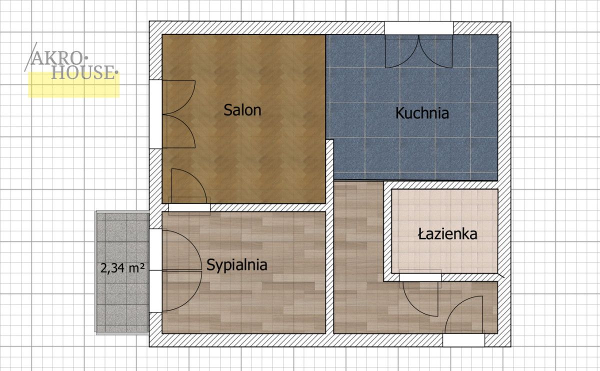 Mieszkanie 2-pokojowe Gliwice, ul. Ludwika Waryńskiego. Zdjęcie 10