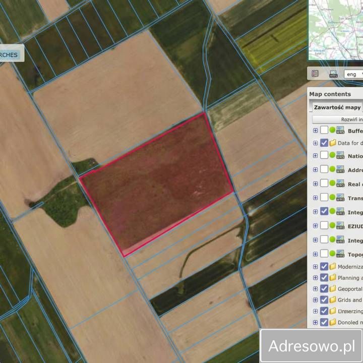 Działka rolna Strzegów. Zdjęcie 1