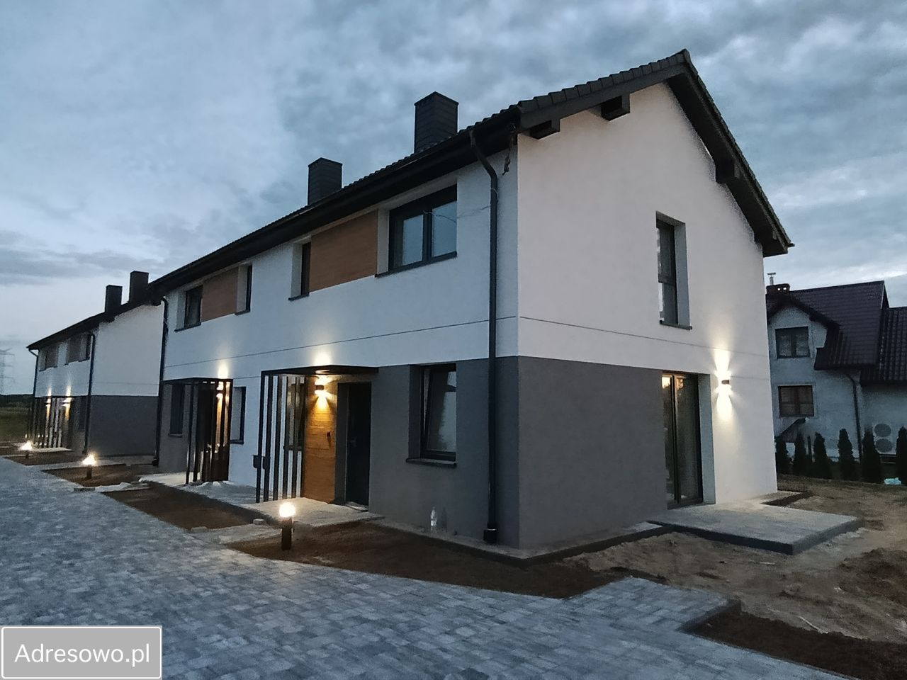 bliźniak, 5 pokoi Robakowo, ul. św. Krzysztofa. Zdjęcie 2