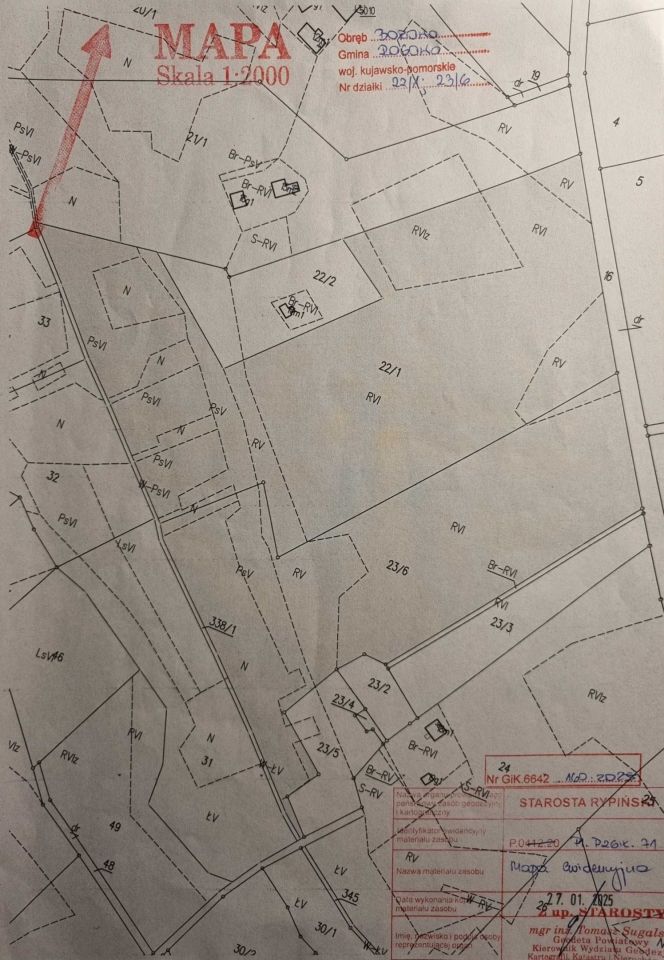 Działka rolna Borowo. Zdjęcie 2