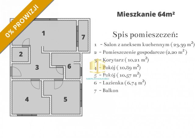 Mieszkanie 3-pokojowe Poznań Sołacz, ul. Grudzieniec. Zdjęcie 4