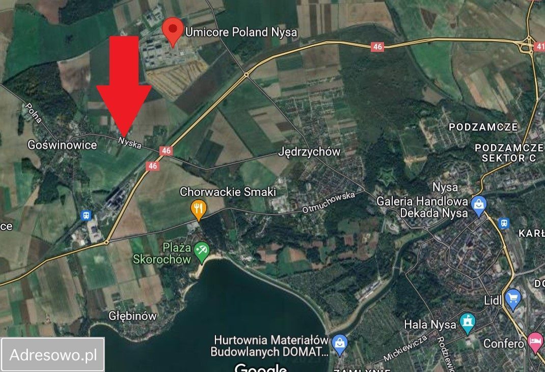 Działka budowlana Nysa, ul. Nyska