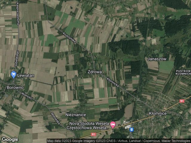 Działka rolno-budowlana Zdrowa, ul. Kłomnicka. Zdjęcie 1