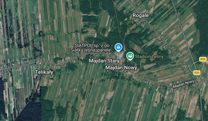 Działka budowlana Majdan Stary