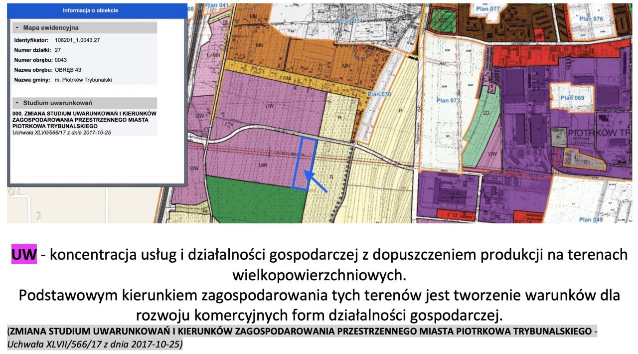 Działka inna Piotrków Trybunalski. Zdjęcie 2