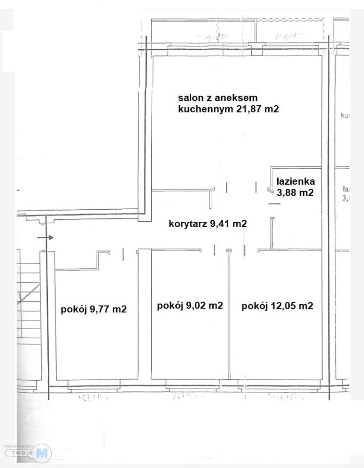 Mieszkanie 4-pokojowe Kielce KSM, ul. Mieczysława Karłowicza. Zdjęcie 7